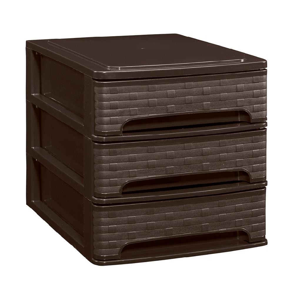 Great plastic L/3 Cajones Stylo Wengué Dec. Bambú