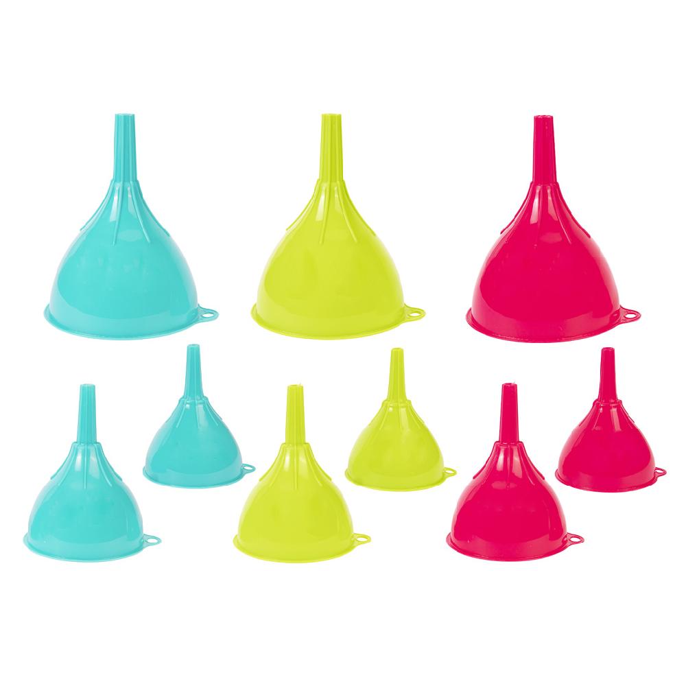 Great plastic Lote 3 Embudos Color