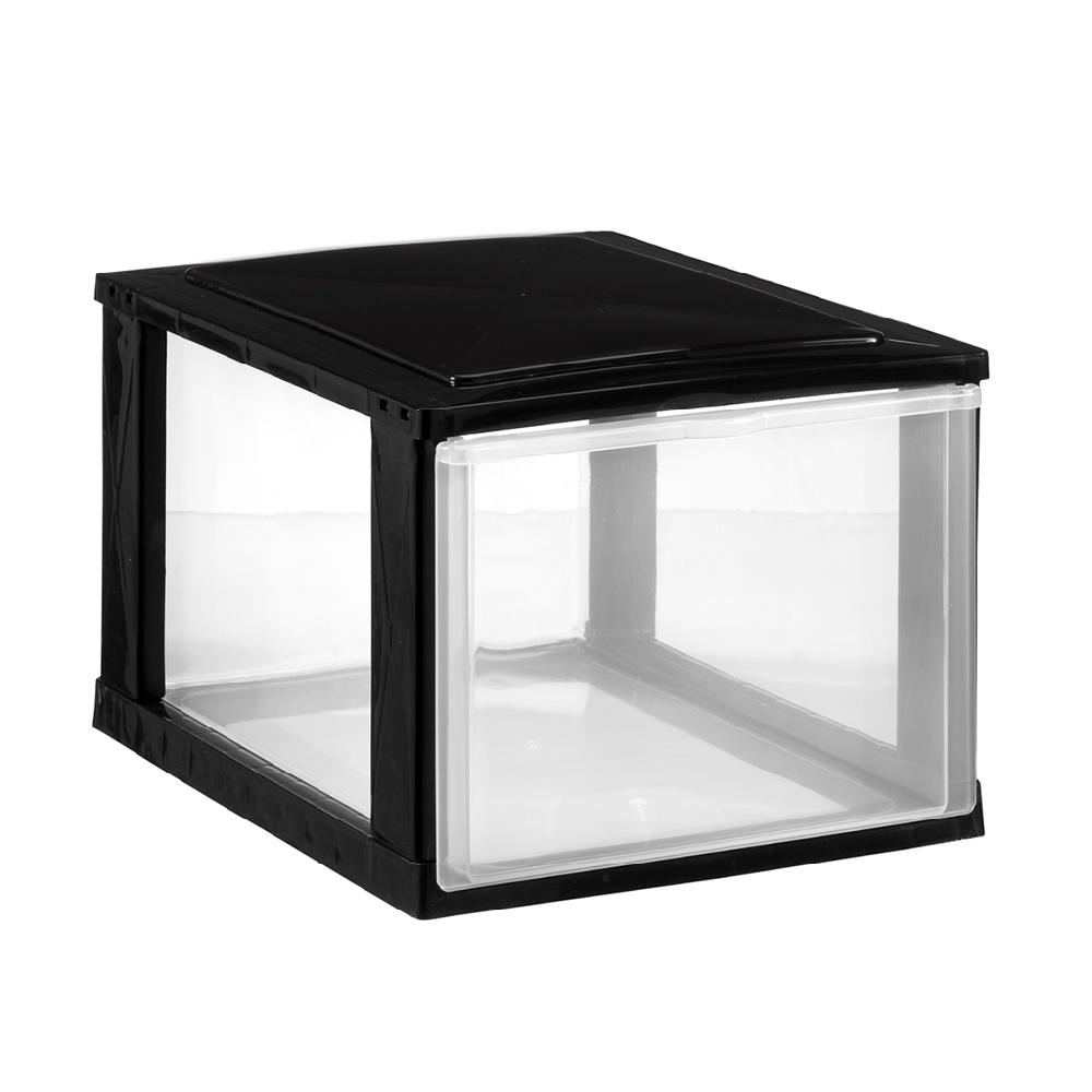 Great plastic Modular 1 Cajón Mediano Negro