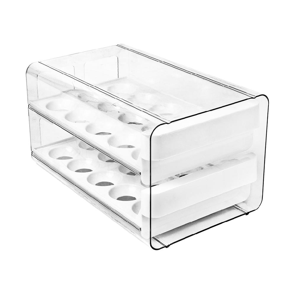 Great Plastic Organizador Frigo 2 Hueveras