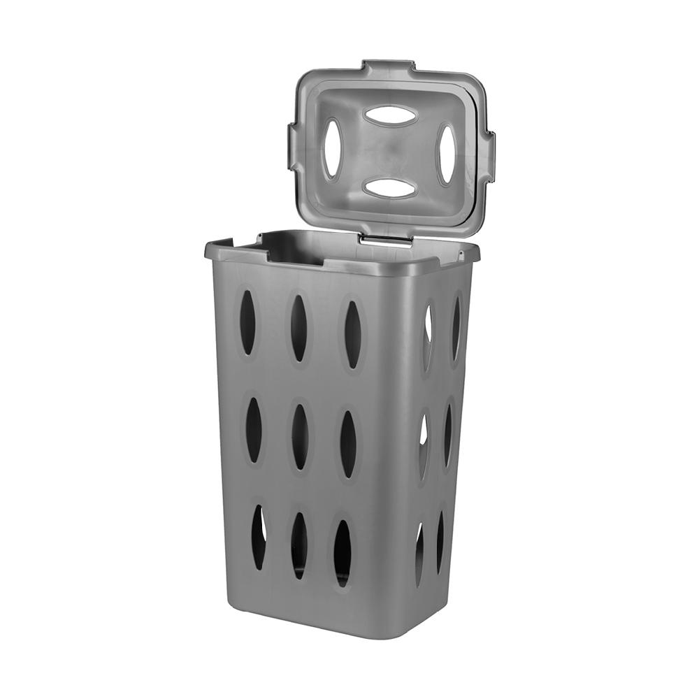 Great plastic Pongotodo Rectangular Plata 60L