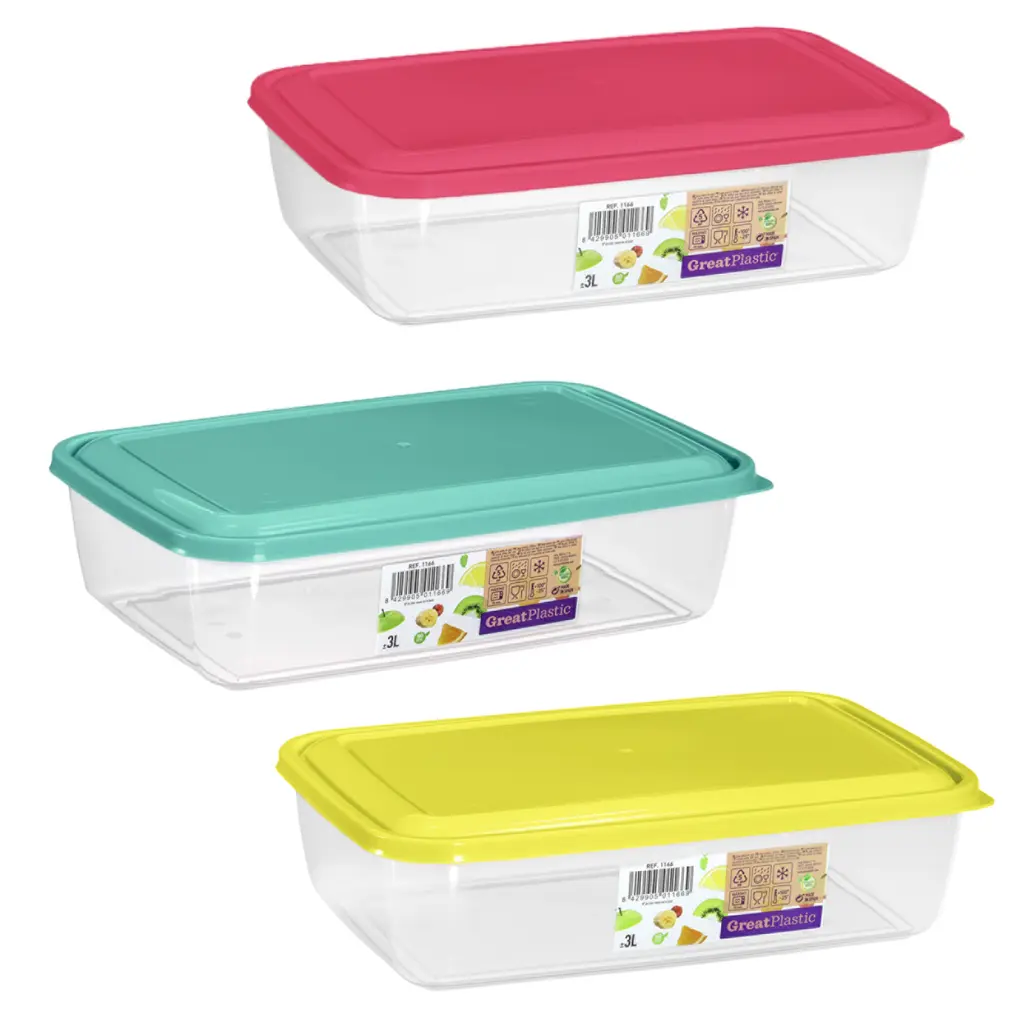 Great plastic Taper Rectangular Aral Micro 3L