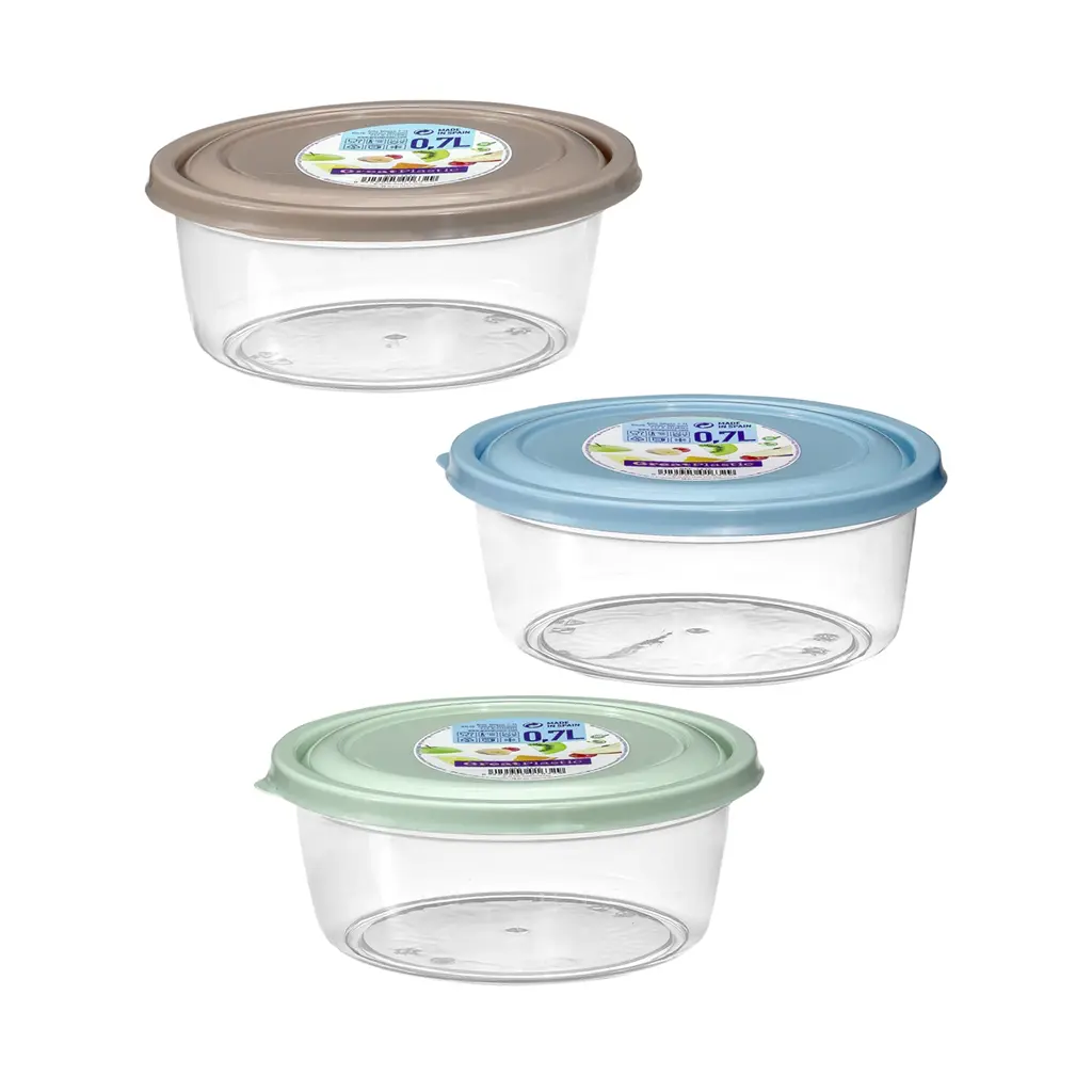 Great plastic Táper Redondo Aral Micro 0.7L