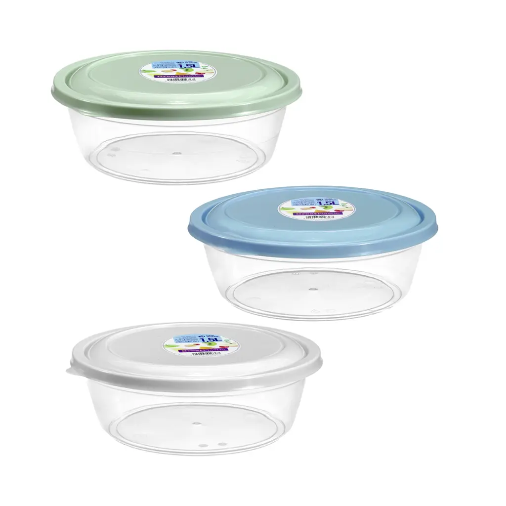 Great plastic Táper Redondo Aral Micro 1.5L