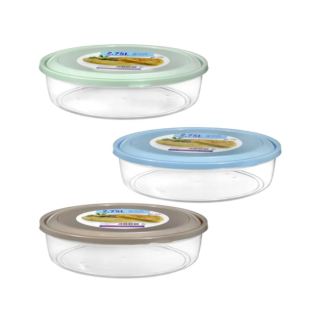 Great plastic Táper Redondo Aral Micro 2.75L