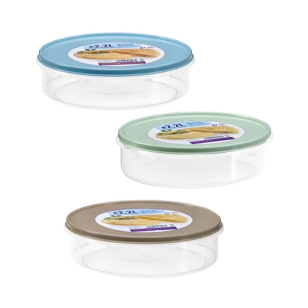 Great plastic Táper Redondo Micro 2.2L