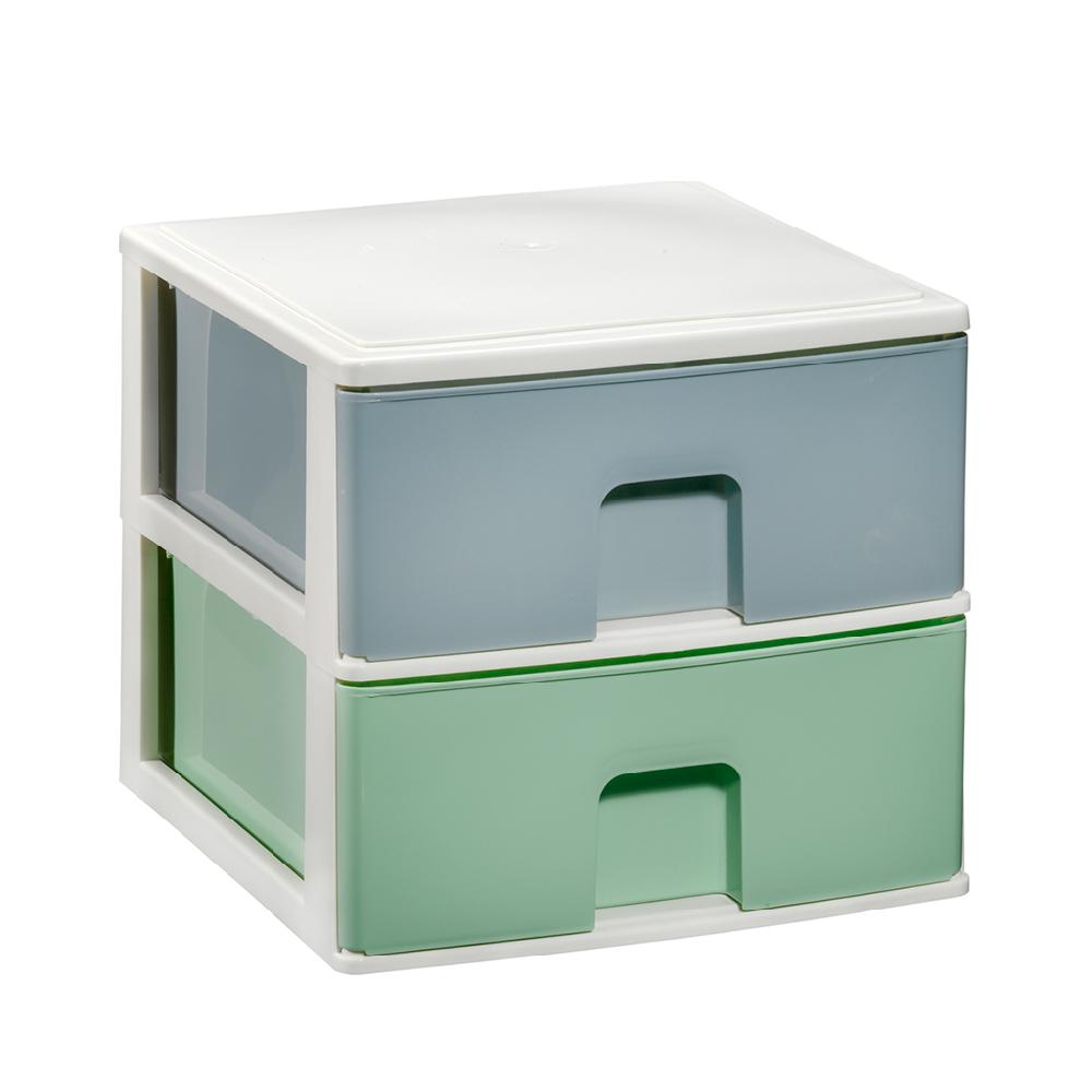 Great plastic L/2 Cajones Apilables Multicolor (Mod. 2.5)