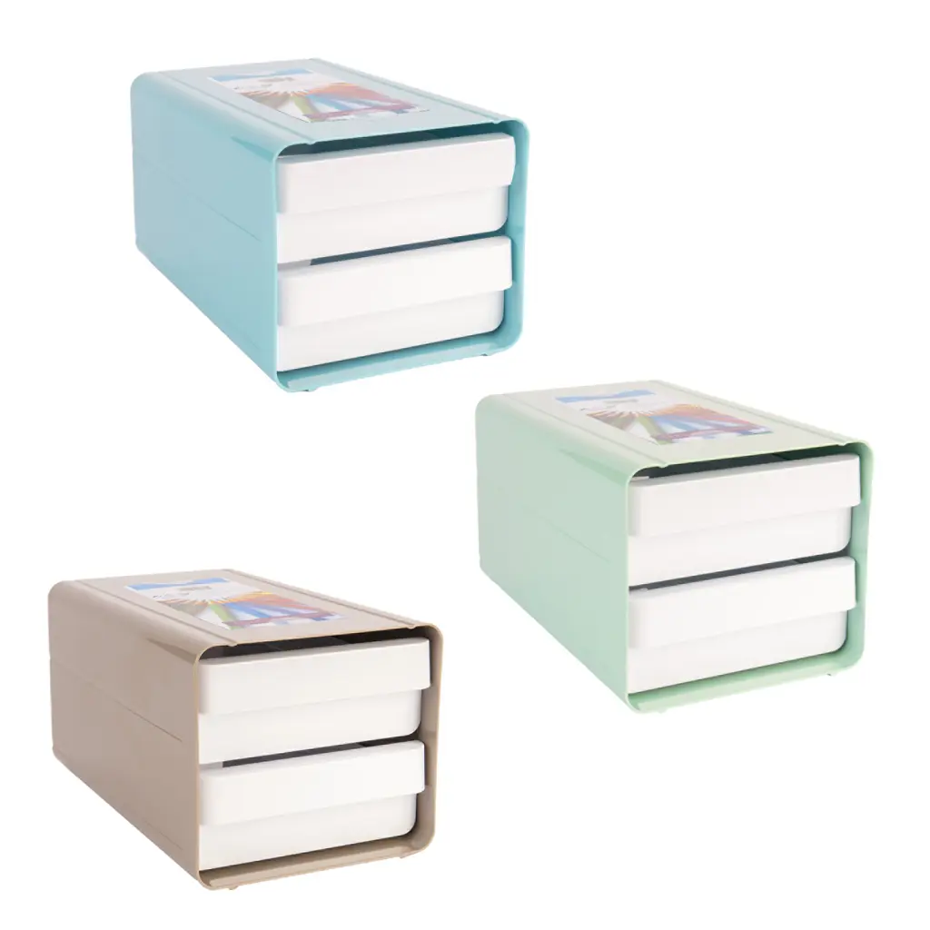 Great plastic L/2 Cajones Sobremesa Ps 265X165X145 Color