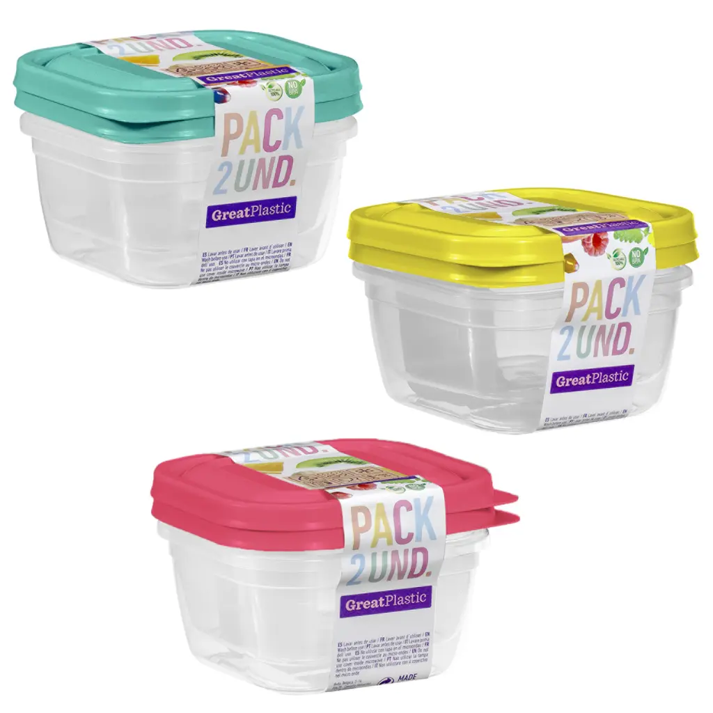 Great plastic L/2 Tápers Cuadrados Aral Micro 0.35L