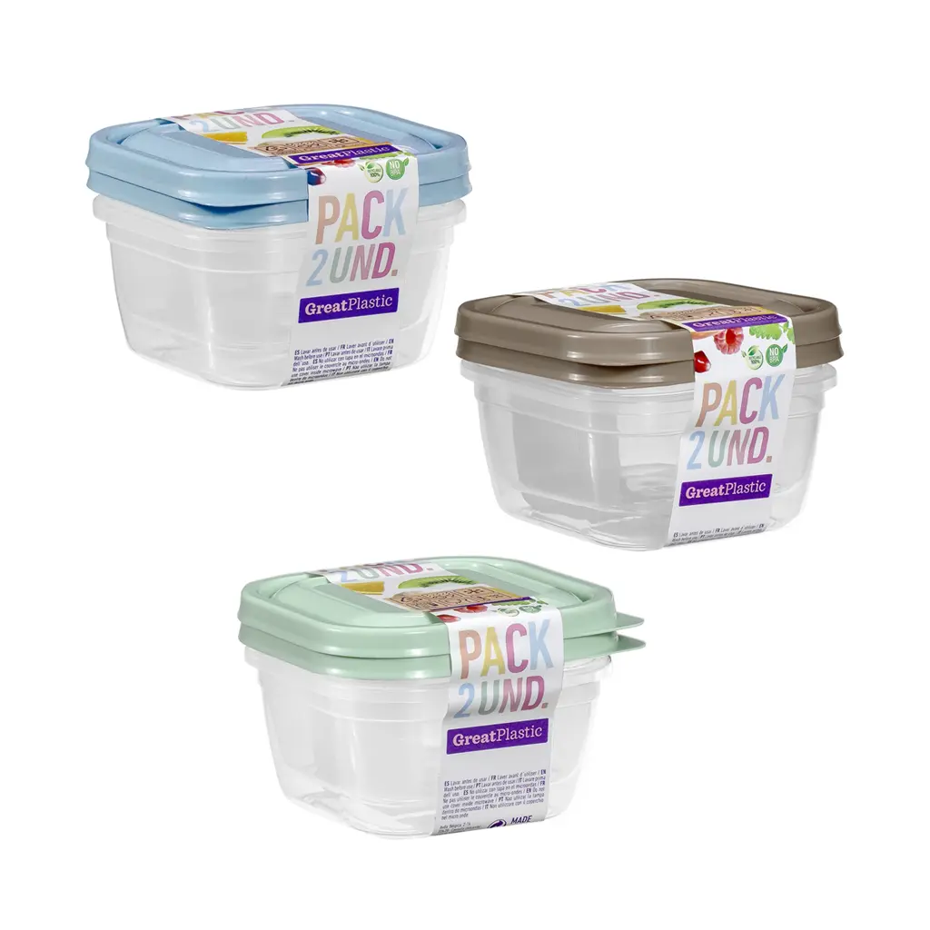 Great plastic L/2 Tápers Cuadrados. Aral Micro 0.35L