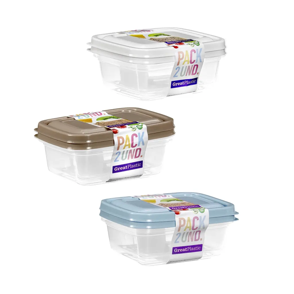 Great plastic L/2 Tápers Rectangulares Aral Micro 0.35L