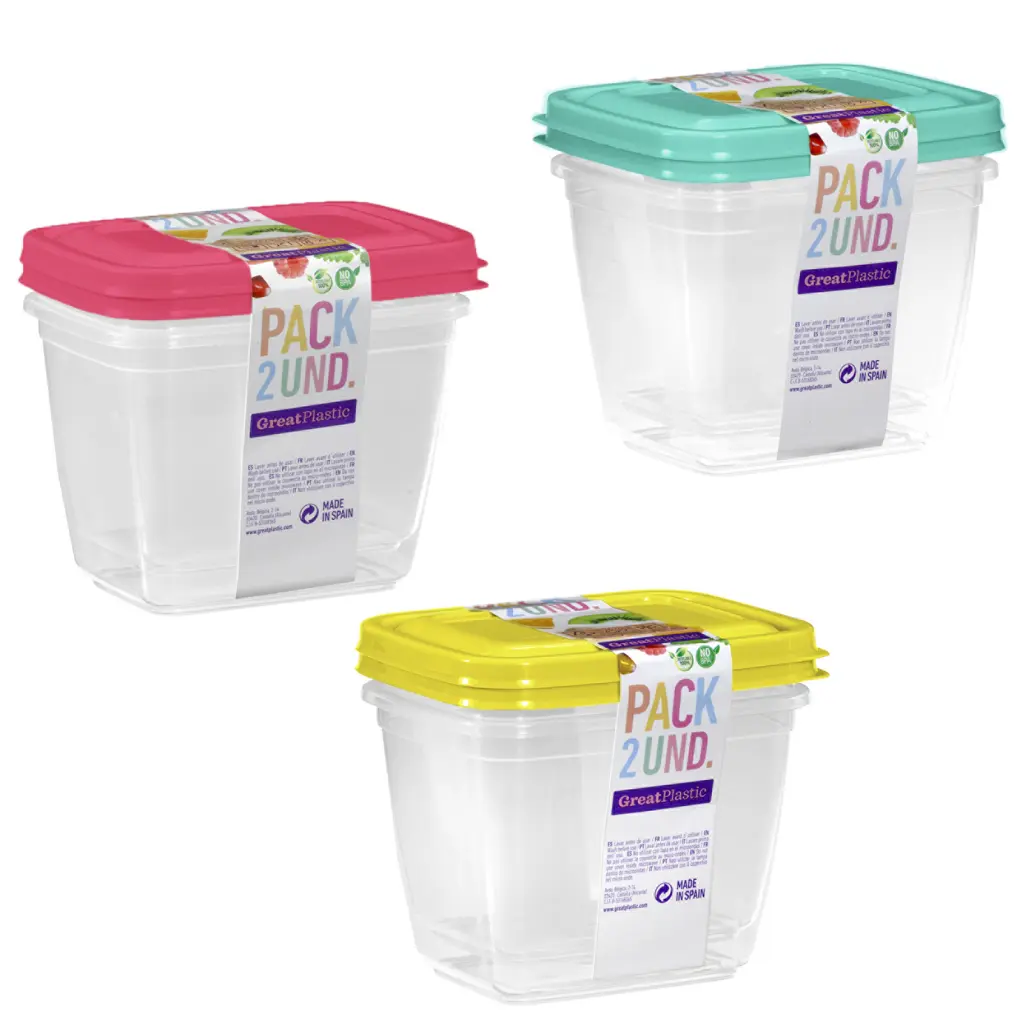 Great plastic L/2 Tápers Rectangulares Aral Micro 0.7L