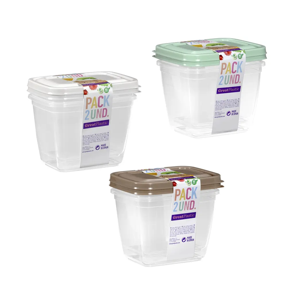 Great plastic L/2 Tápers Rectangulares Aral Micro 0.7L