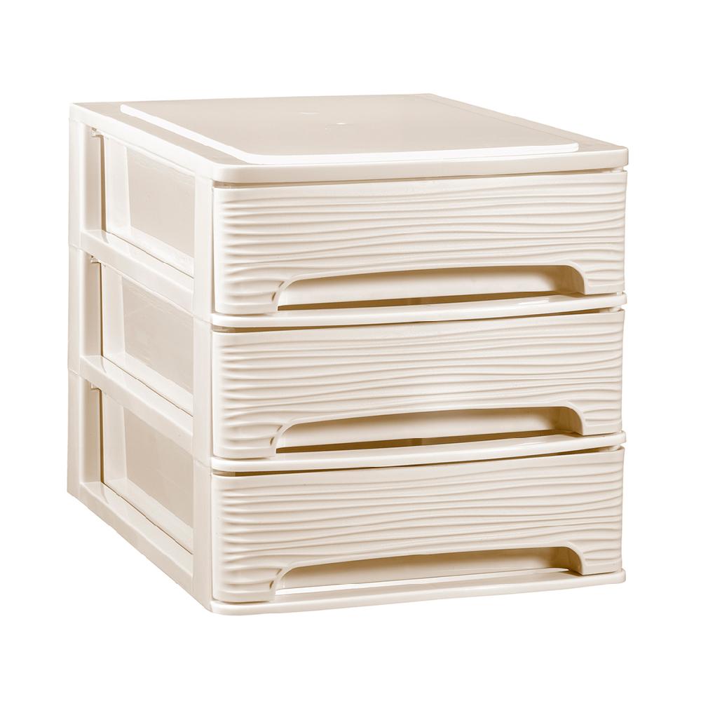 Great plastic L/3 Cajones Stylo Blanco Roto Dec. Ondas