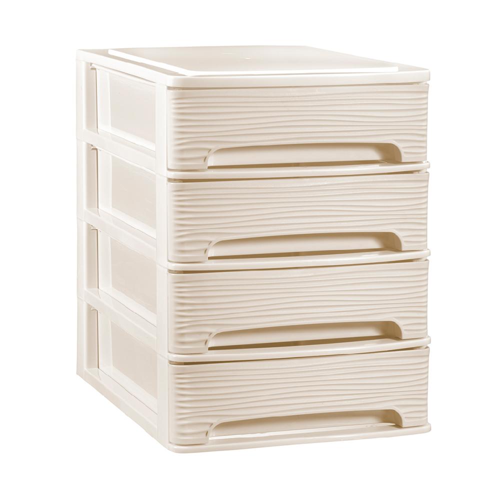 Great plastic L/4 Cajones Stylo Blanco Roto Dec. Ondas