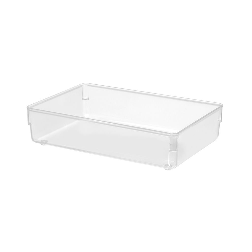 Great plastic Organizador De Cajón Cristal Antideslizante 240X160X55
