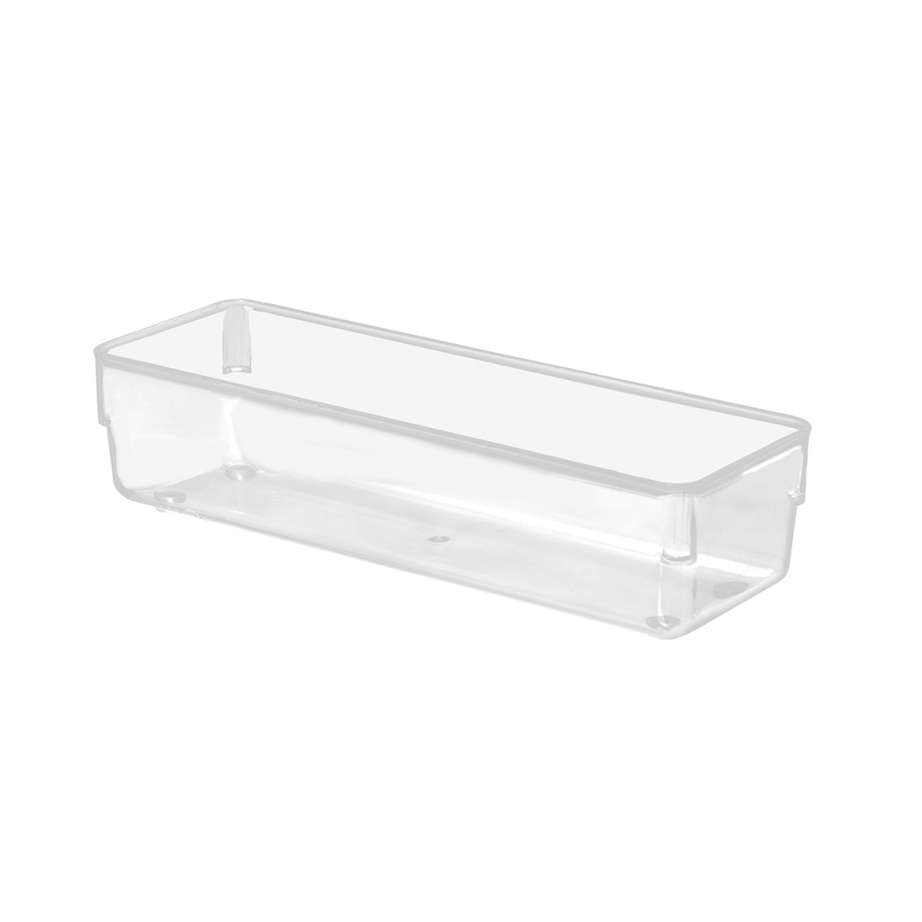 Great plastic Organizador De Cajón Cristal Antideslizante 240X80X55