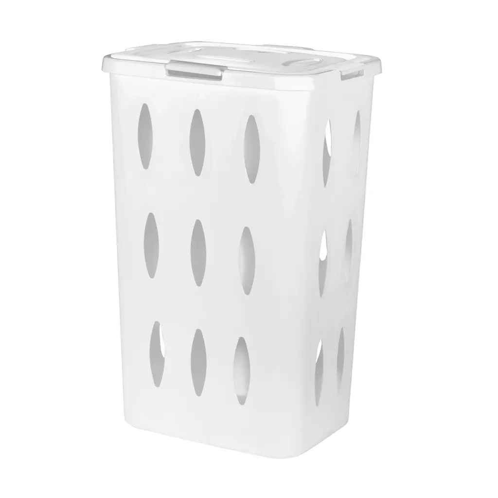 Great plastic Pongotodo Rectangular Blanco Roto 60L