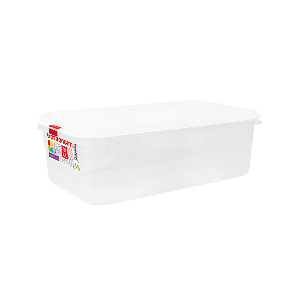 Great plastic Táper Rectangular 1/3 Gastronorm Micro 325X176X100 4.3L. Natural