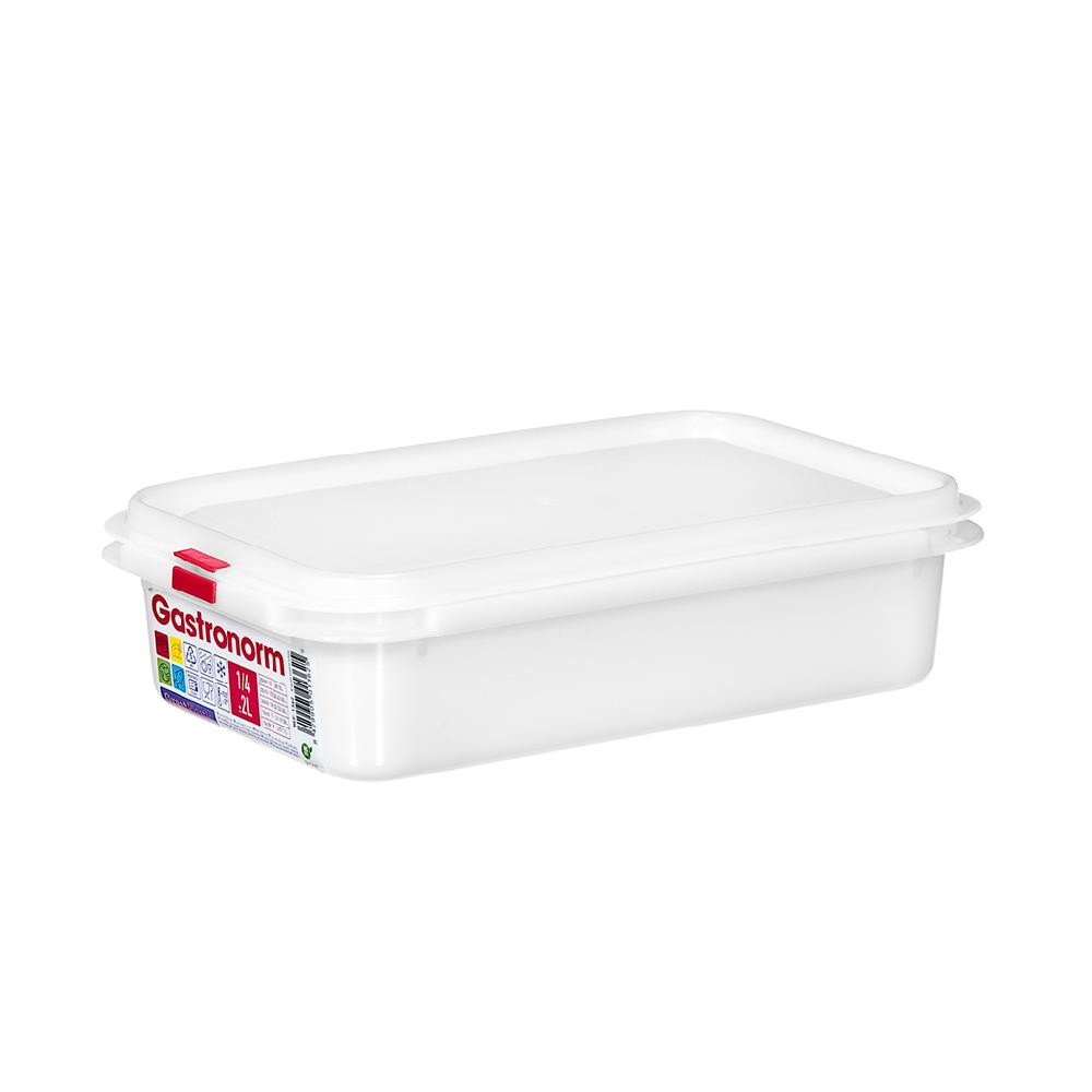 Great plastic Táper Rectangular 1/4 Gastronorm Micro 2L