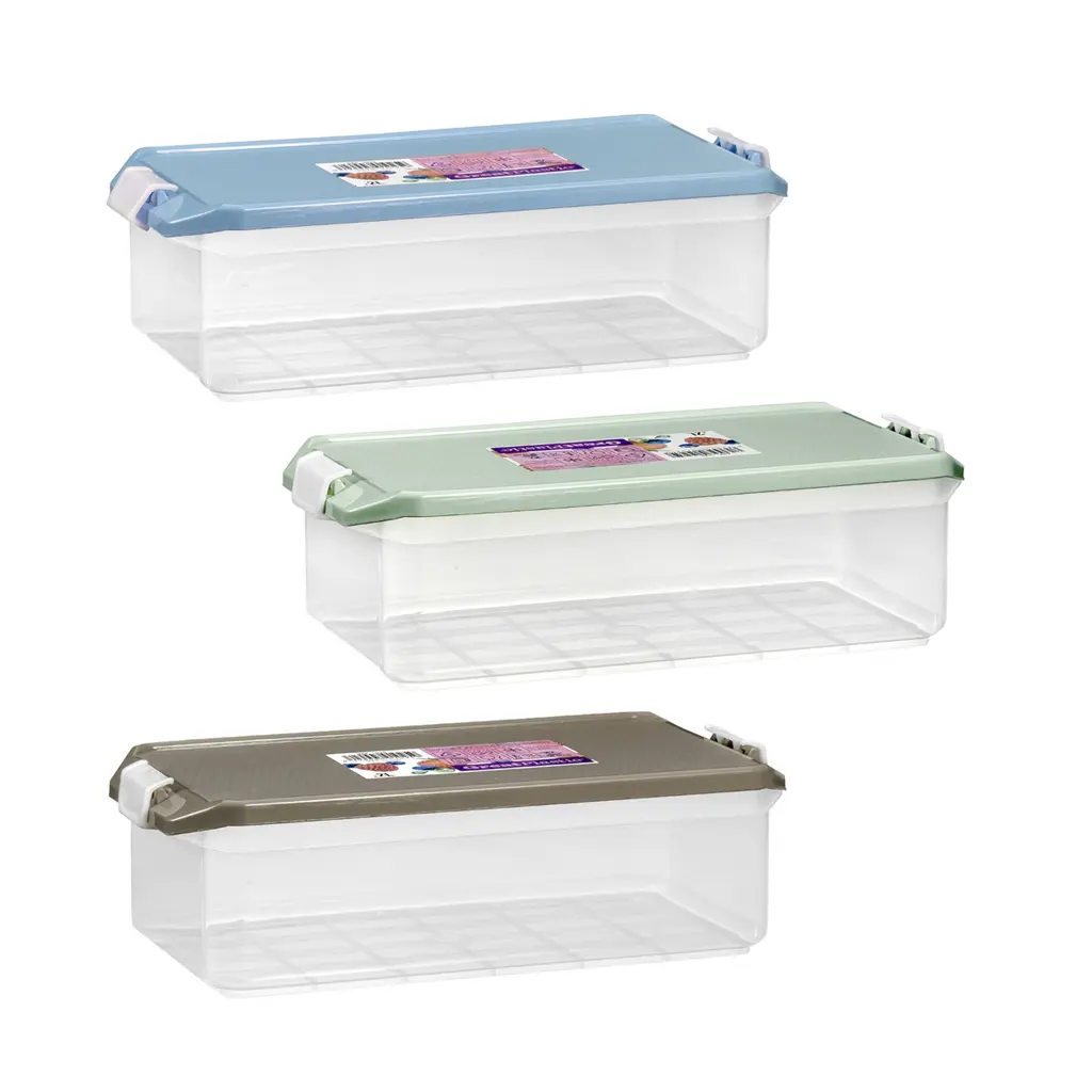 Great plastic Táper Rectangular Nilo Micro Color 2L