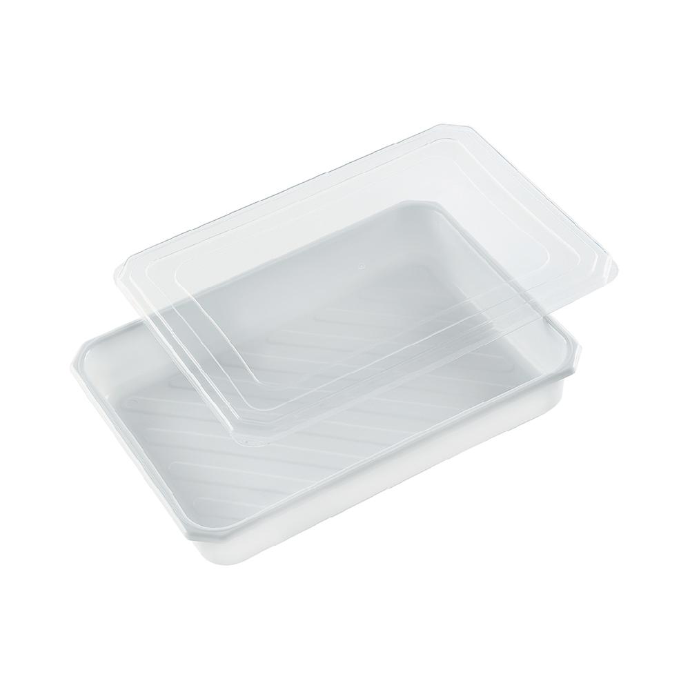 Great plastic Táper Rectangular Teide Micro Blanco 4L