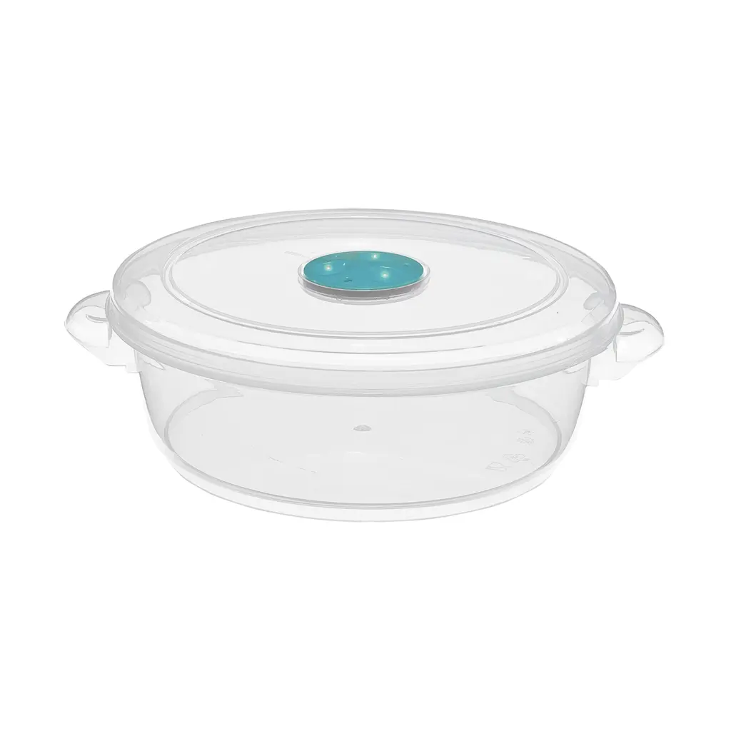 Great plastic Táper Redondo con Válvula Micro 1.85L