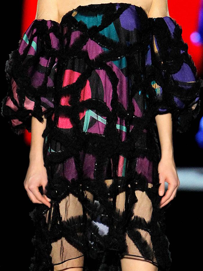 Hannibal Laguna Look 11 Vestido Estretlitzia