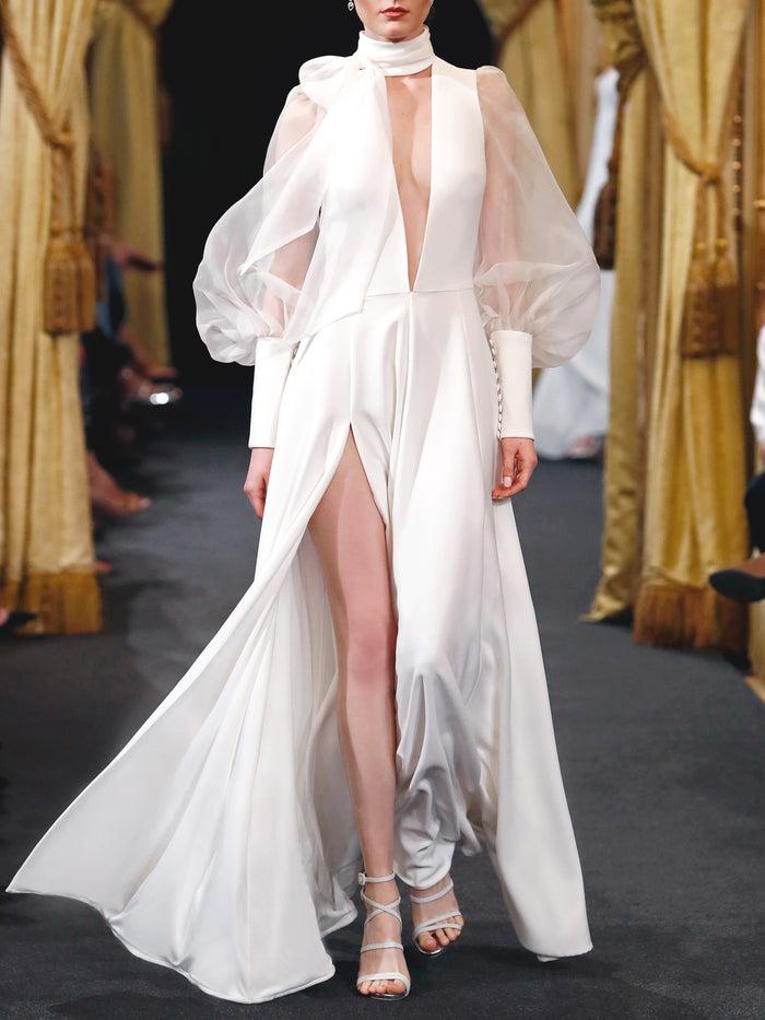 Hannibal laguna LOOK 3 Vestido TAMARIND