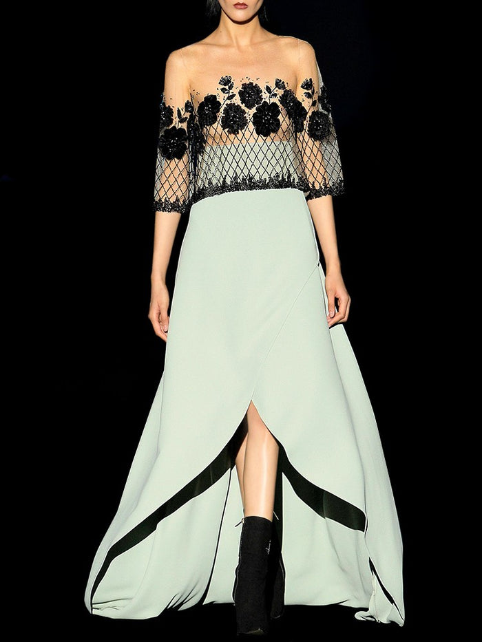 Hannibal laguna Look 28 Blusa Joya EBONY y Falda EDY