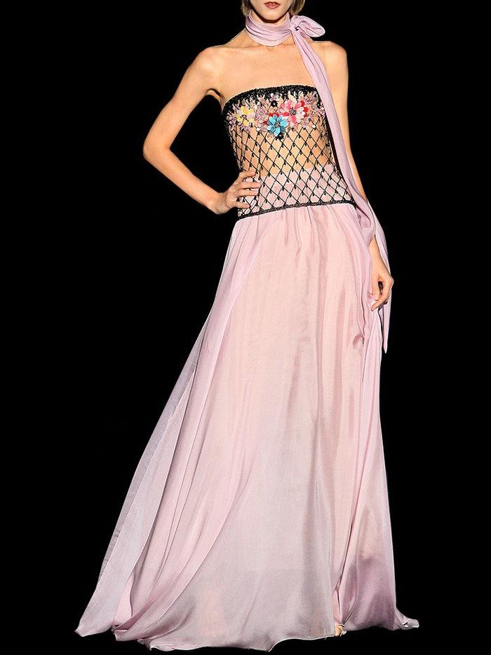 Hannibal Laguna Look 41 Blusa Joya EMOTION Y Falda ELLE