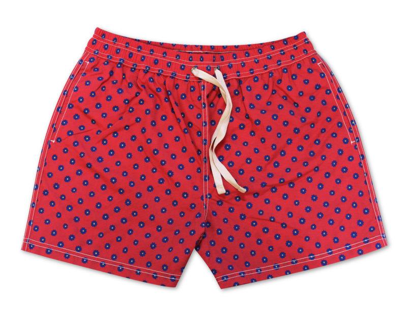 Härvist Bañador Coral con Flores Azules