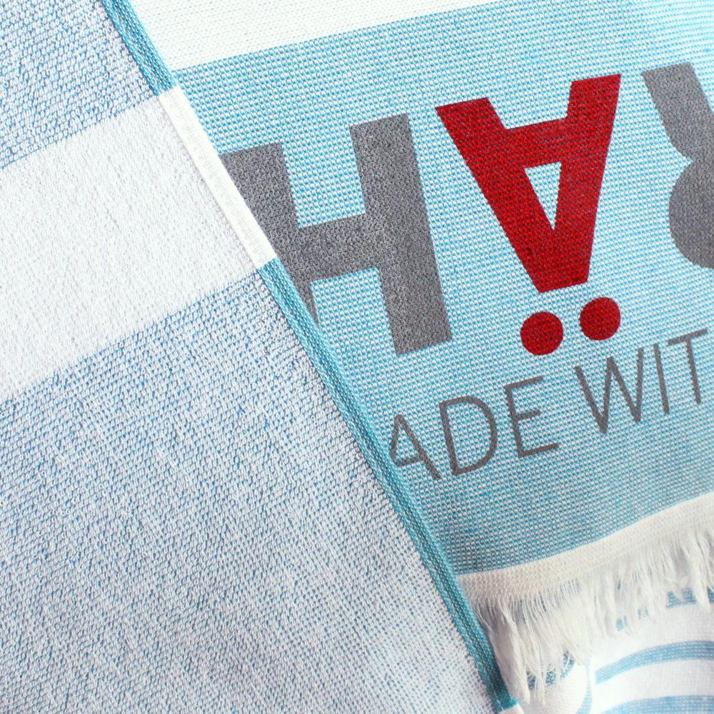 Härvist Maxi-Toalla De Playa Azul