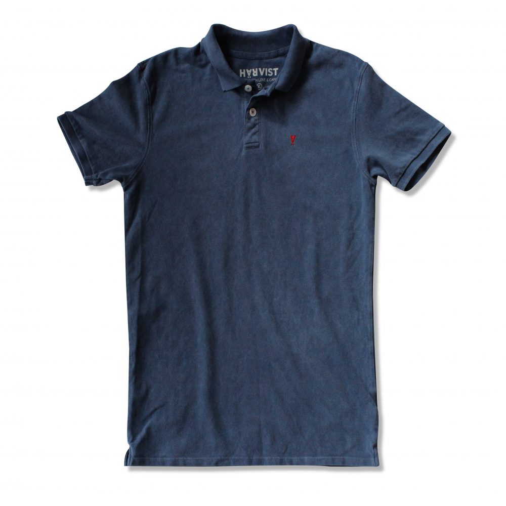 Härvist Polo Envejecido Azul