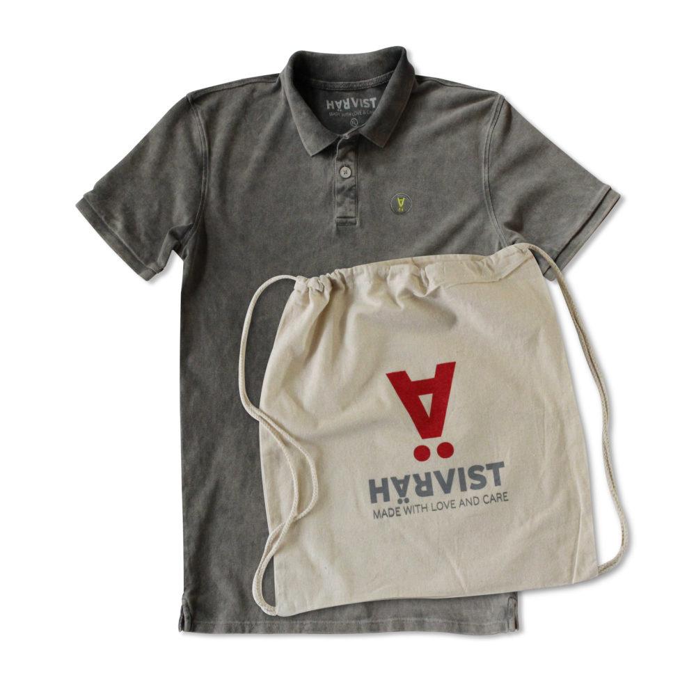 Härvist Polo Envejecido Gris Logo 2017 Ed