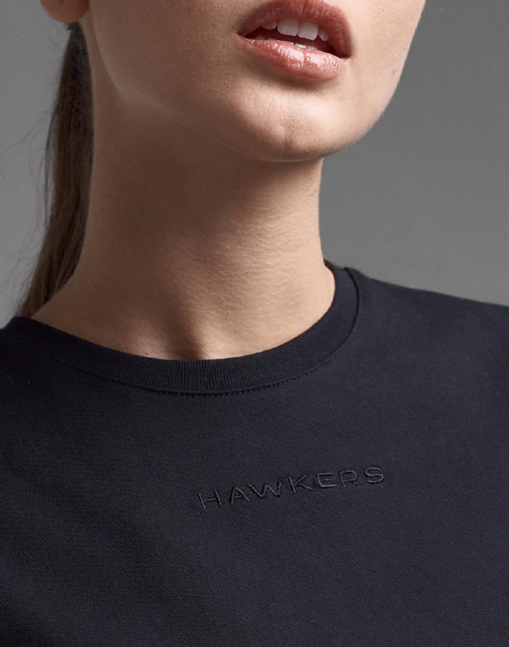 Hawkers DXB CROP TOP BLACK