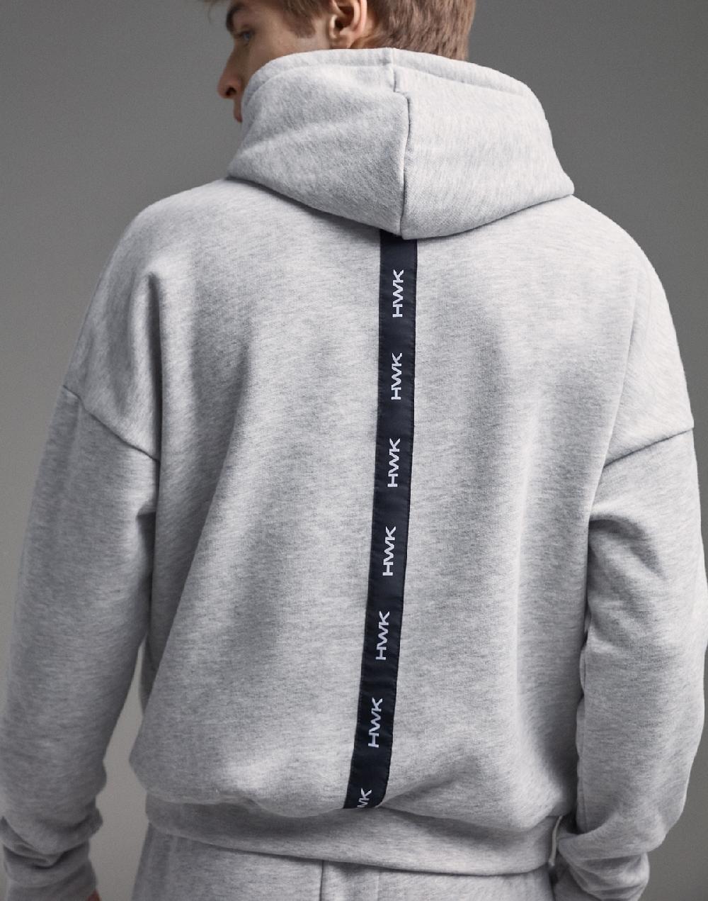 Hawkers JFK HOODIE GREY