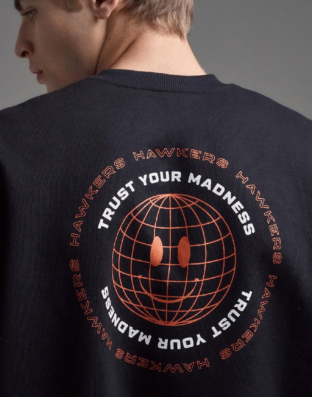 Hawkers SVO SWEATSHIRT BLACK