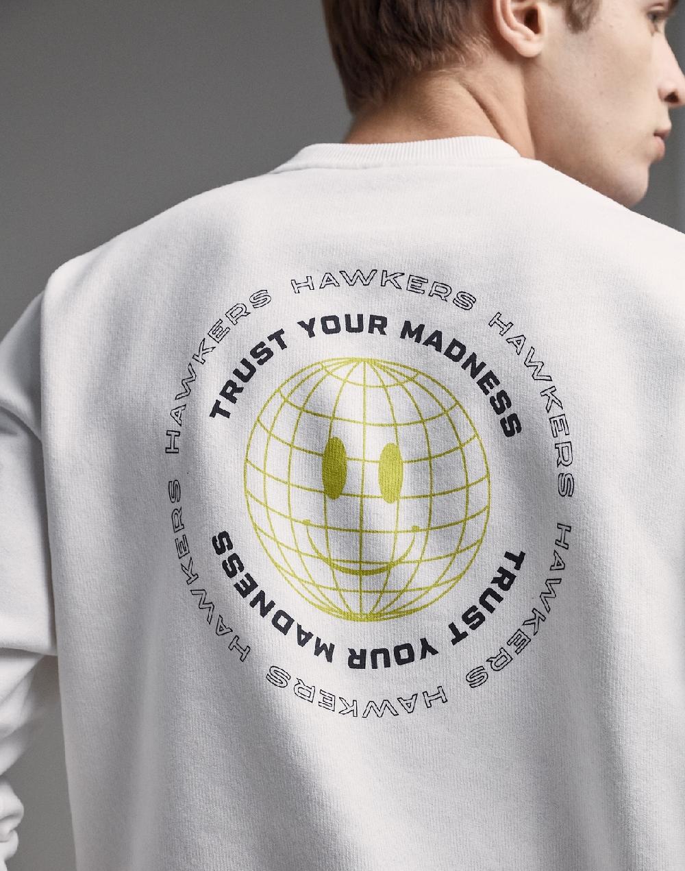 Hawkers SVO SWEATSHIRT WHITE