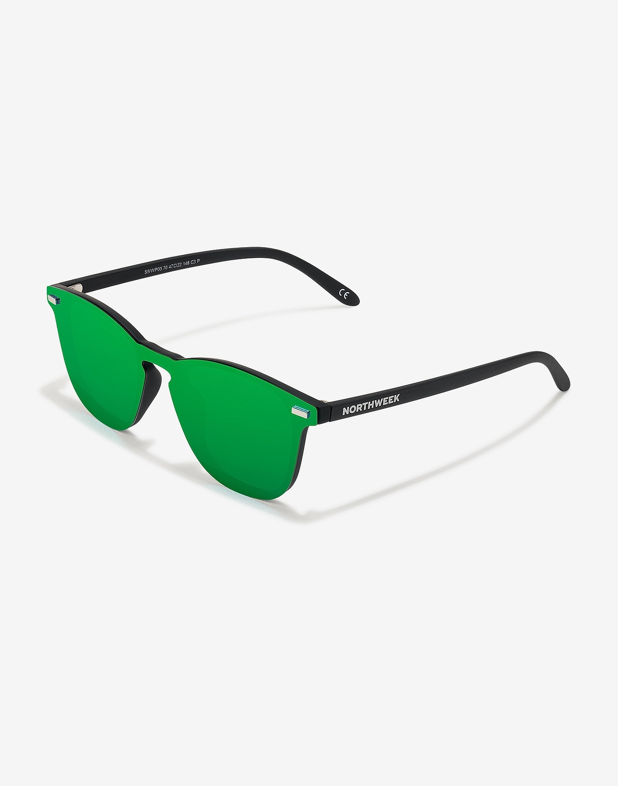 Hawkers WALL PHANTOM MATTE BLACK - GREEN POLARIZED