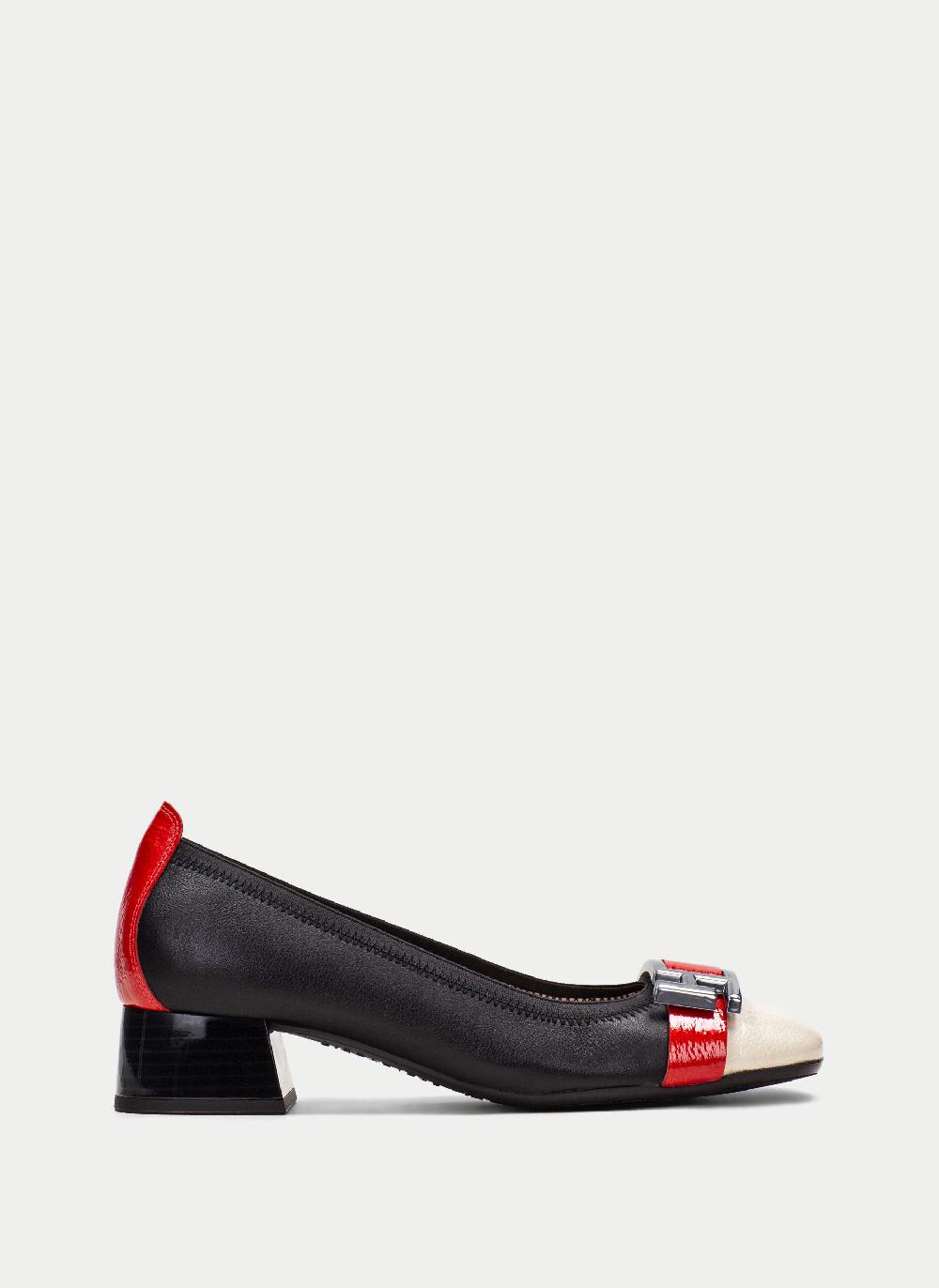 Hispanitas Bailarina manila negro-milk-rojo