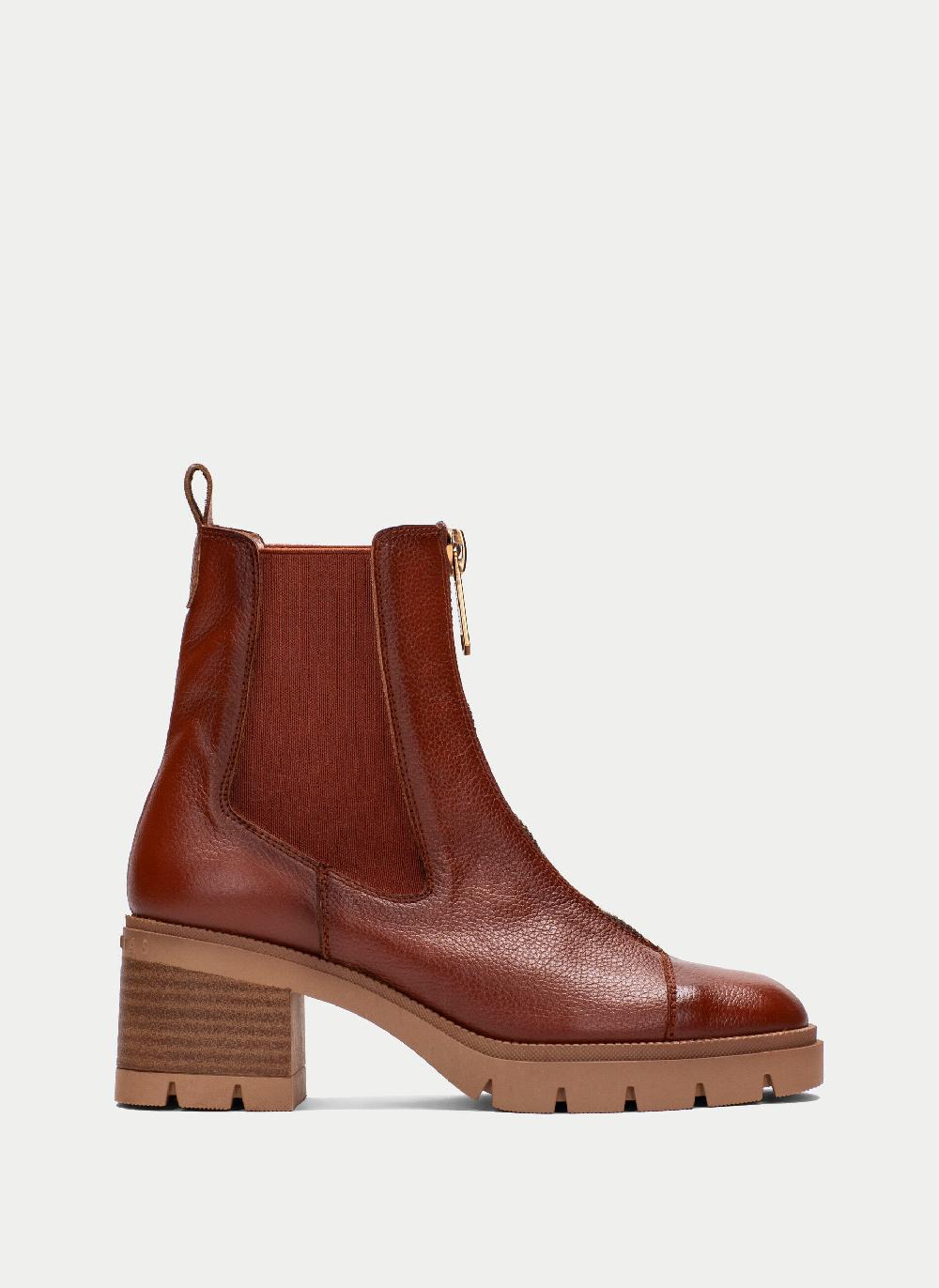 Hispanitas Botin everest cuero