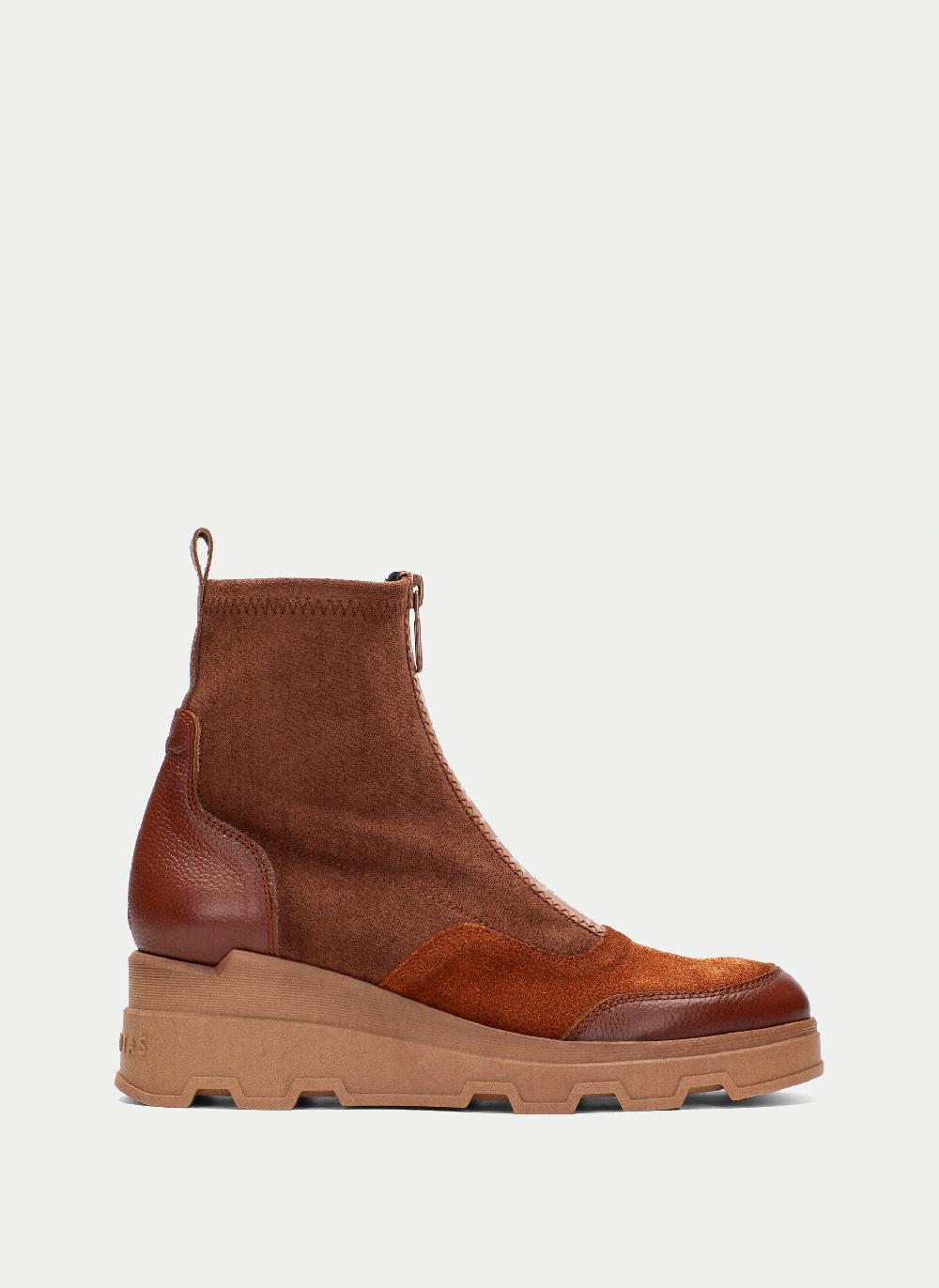 Hispanitas Botin florencia cuero