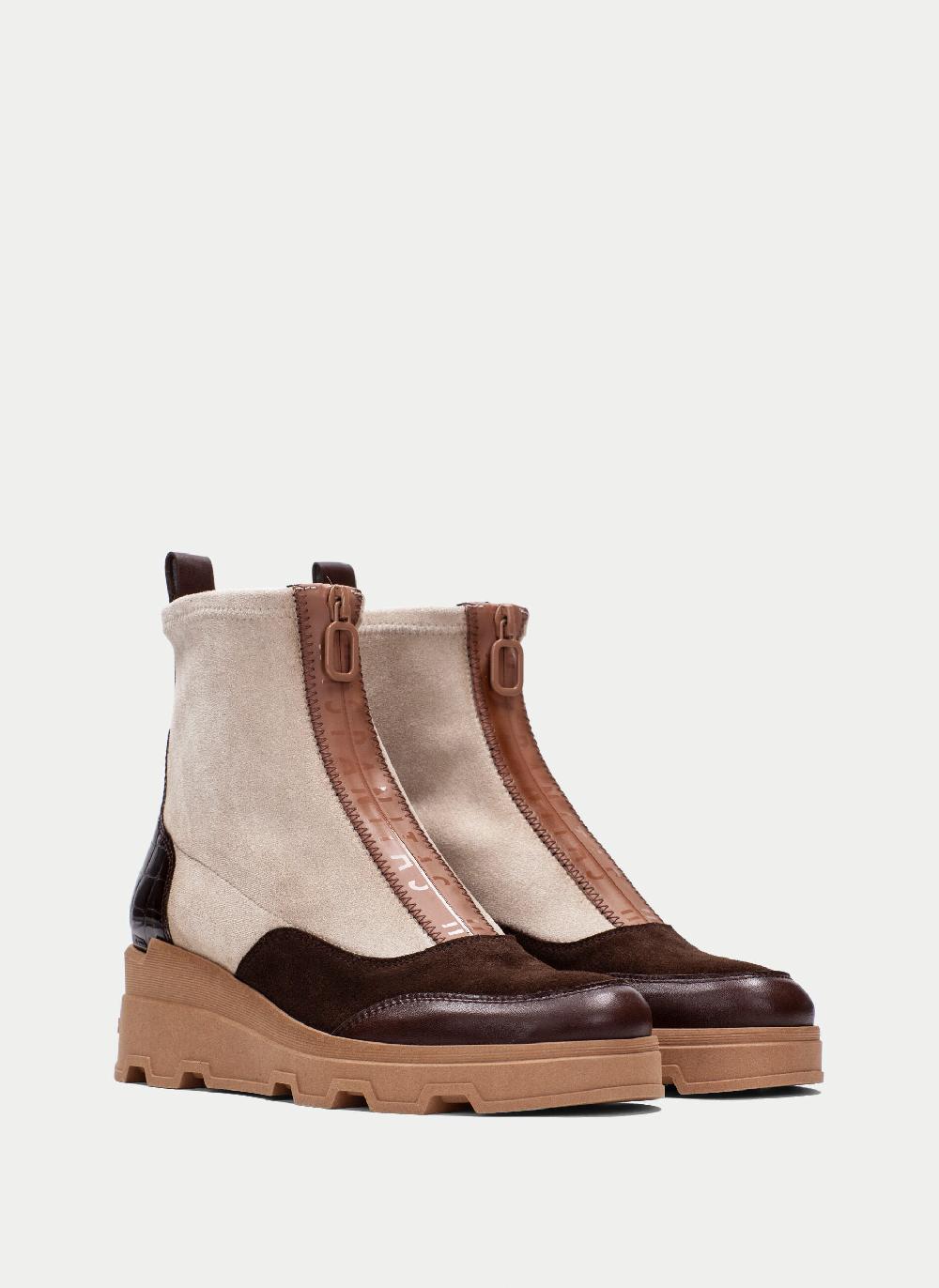 Hispanitas Botin Florencia Marron-milk