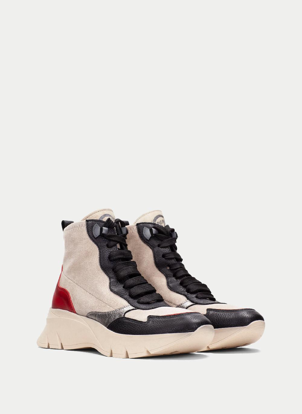 Hispanitas Botin Sport Helsinki Negro-milk-rojo