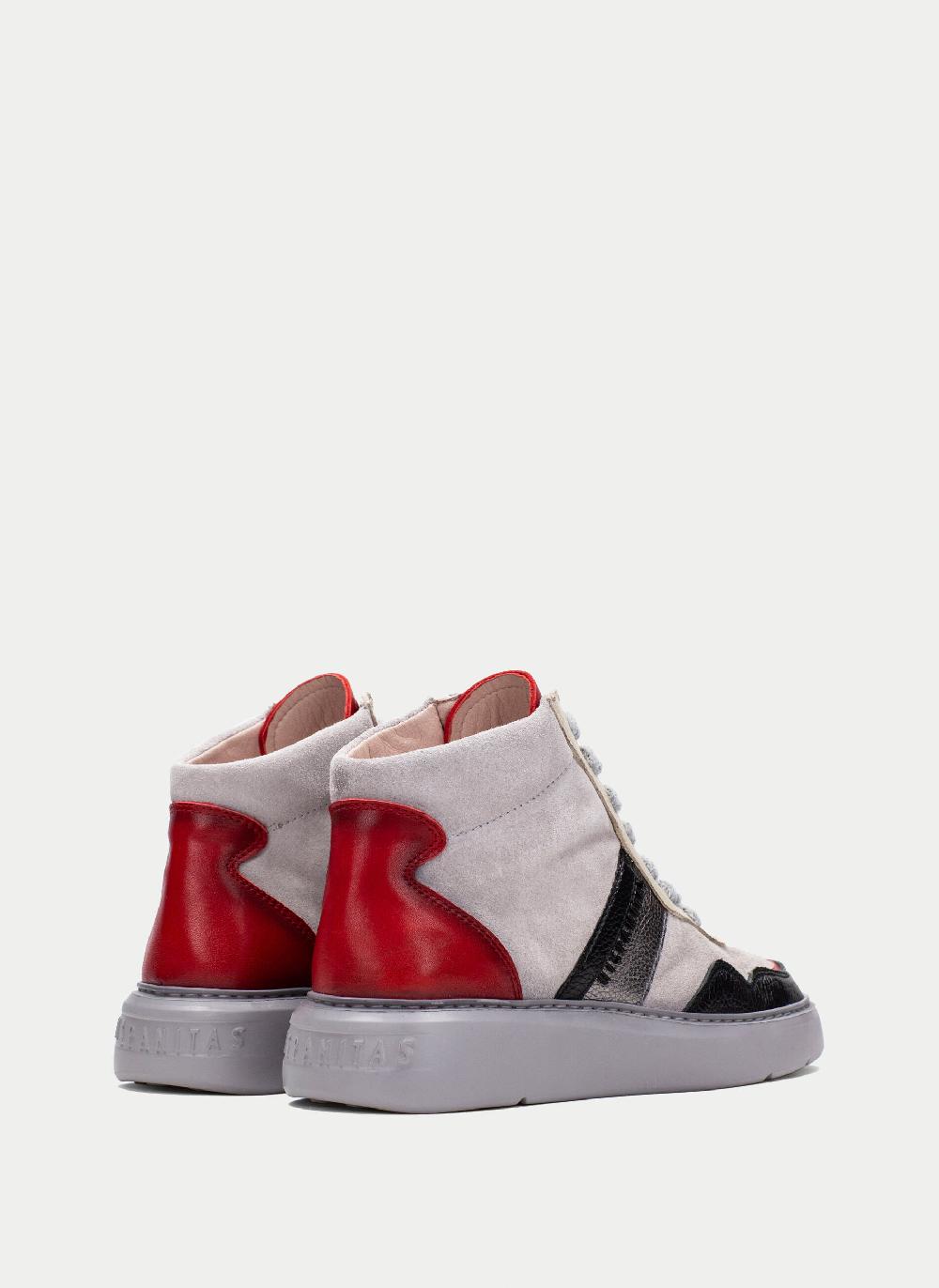 Hispanitas Botin Sport Oceania Negro-gris-rojo