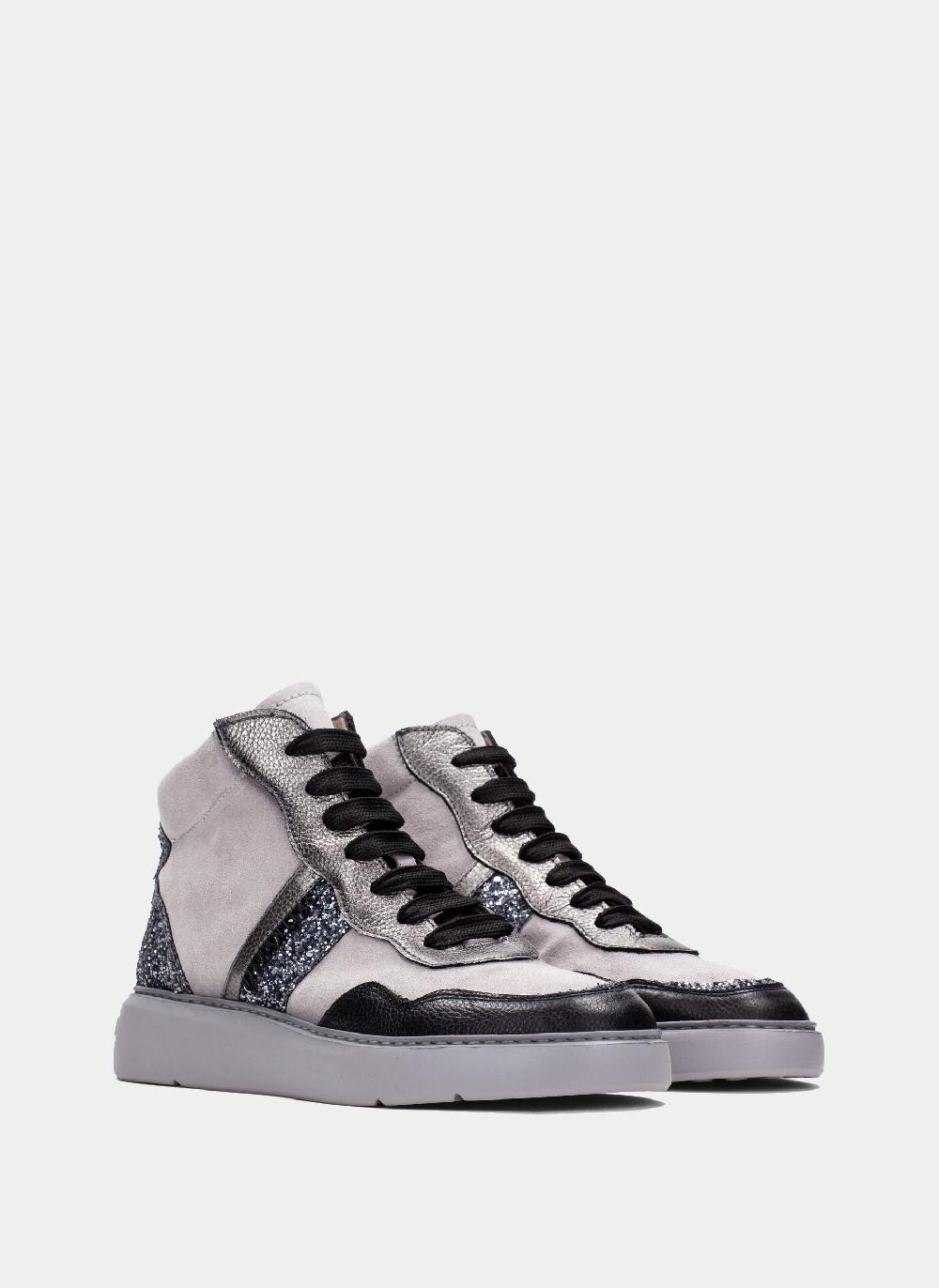 Hispanitas Deportivo Oceania Negro-gris-glitter