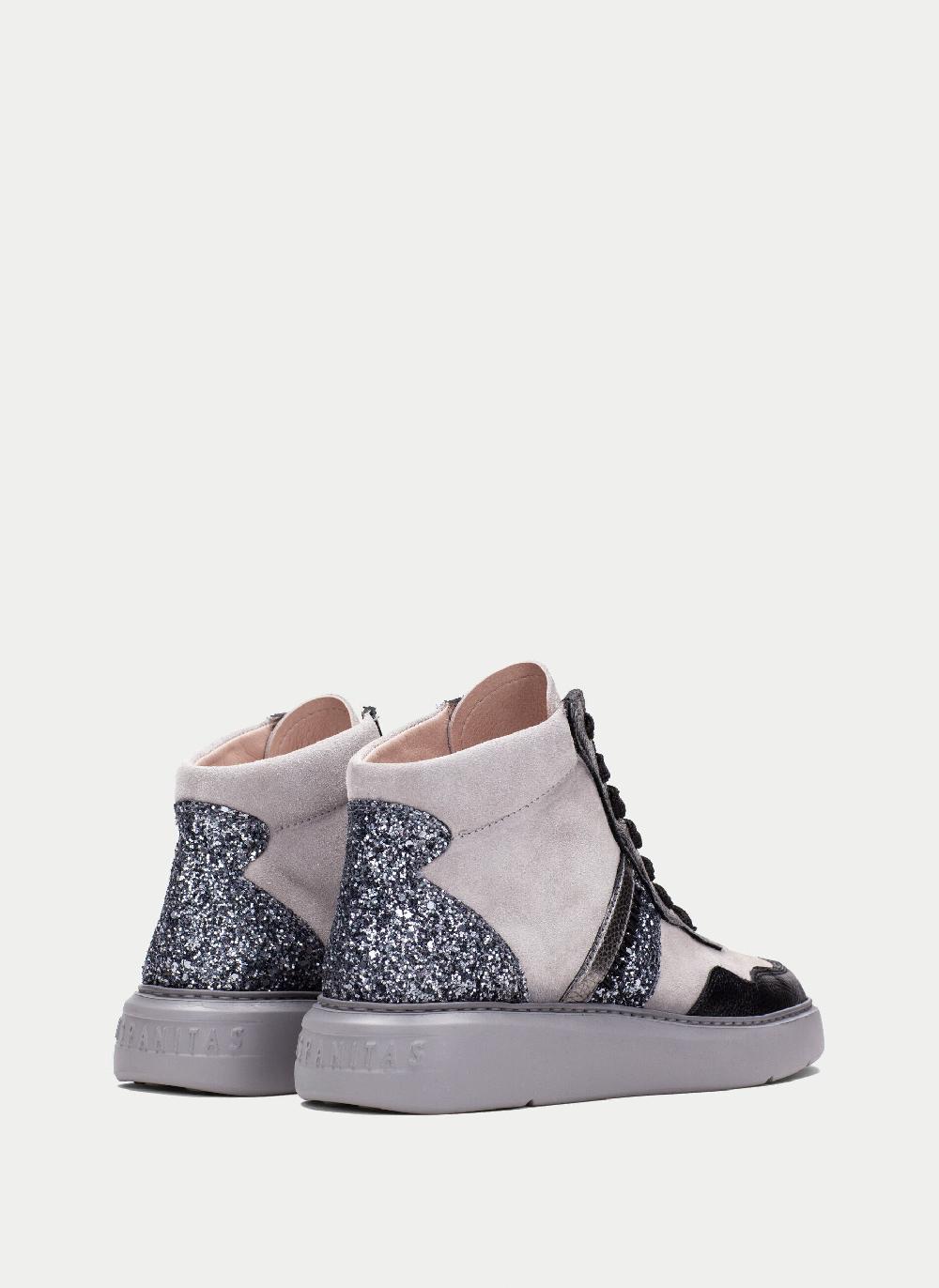 Hispanitas Deportivo Oceania Negro-gris-glitter