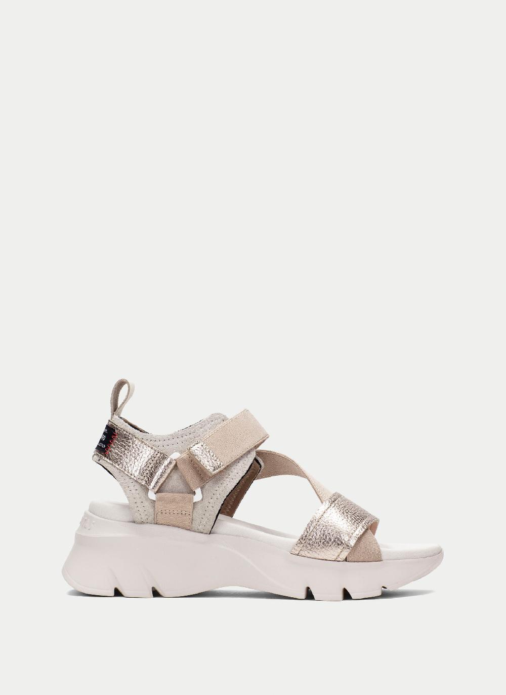 Hispanitas Sandalia Sport dakar cava-taupe