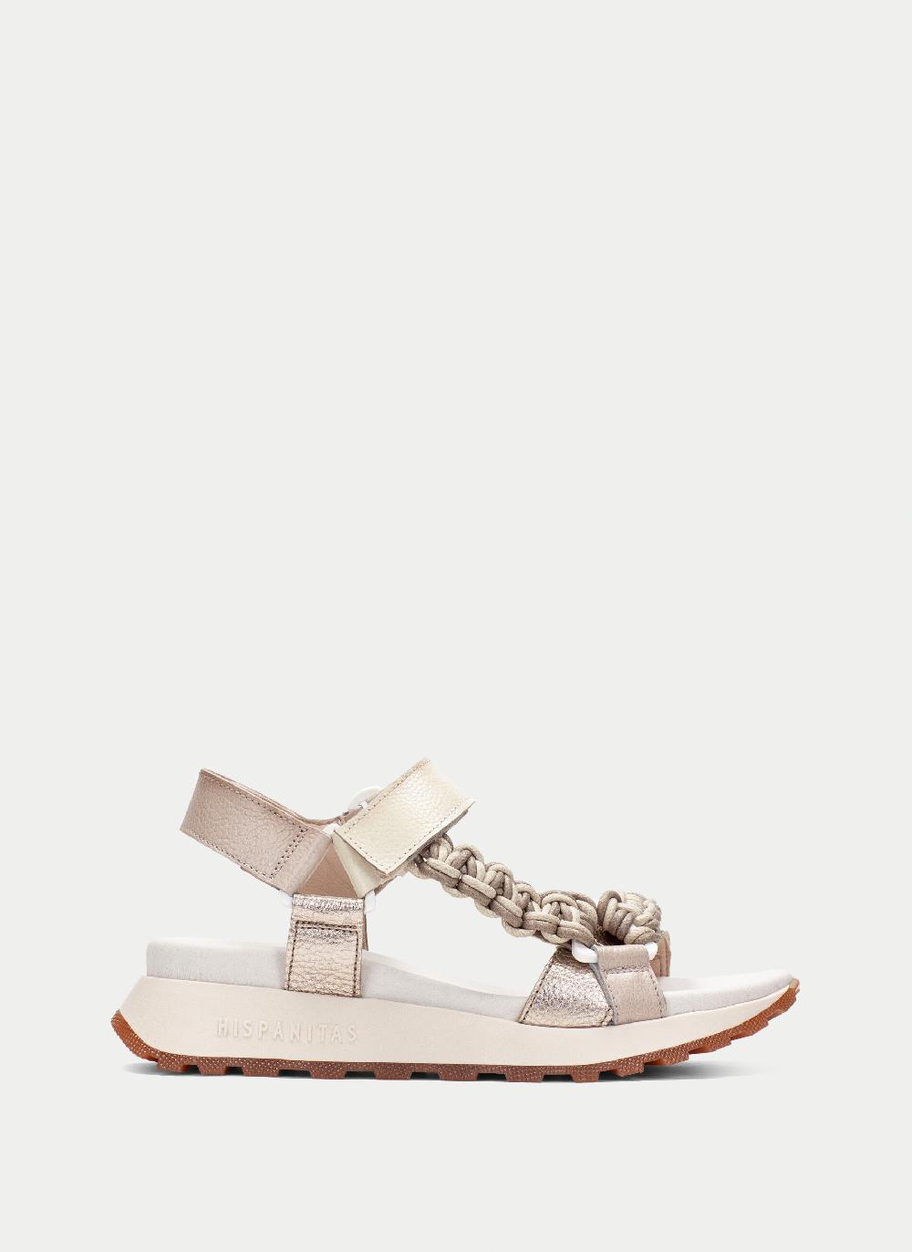 Hispanitas Sandalia Sport maui taupe